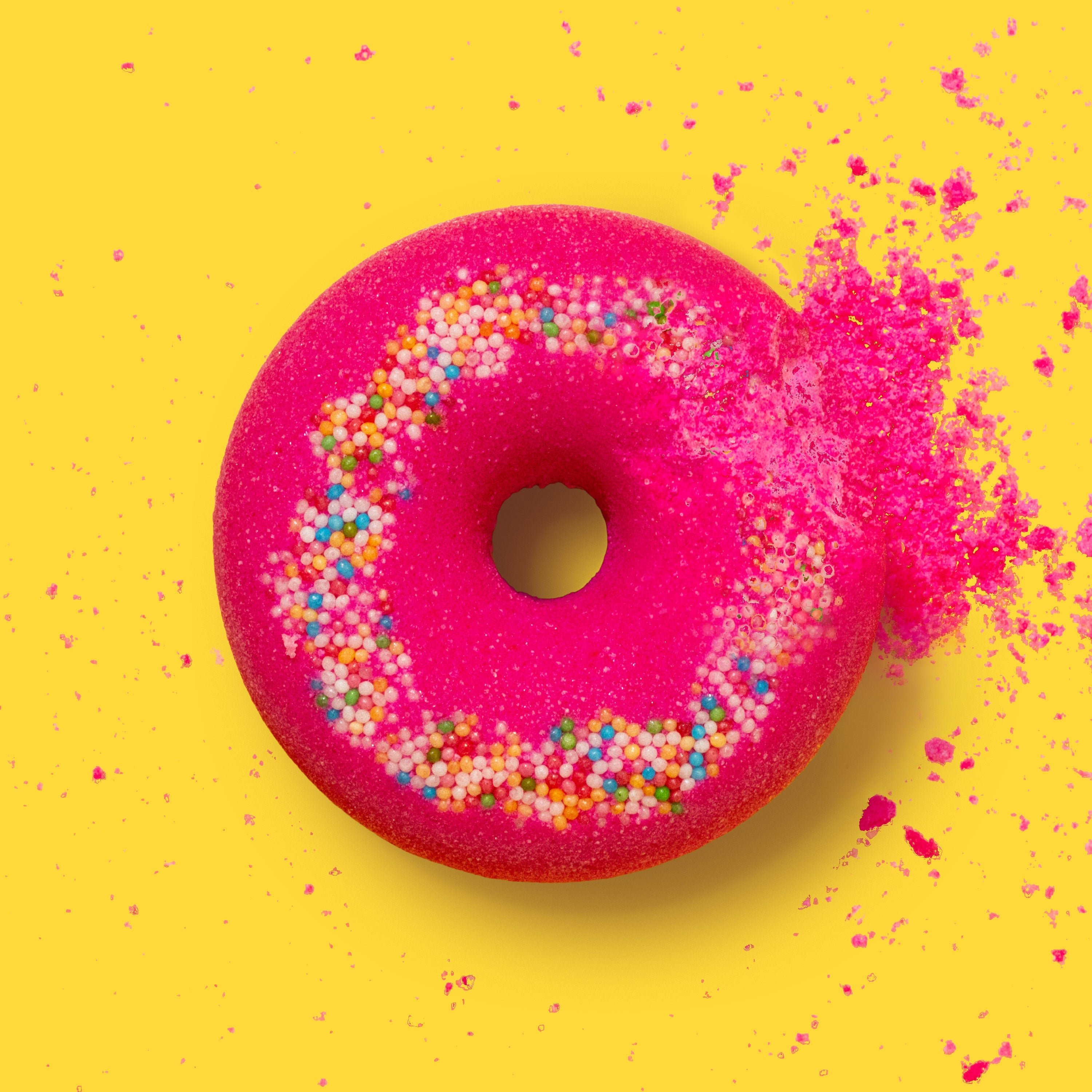 Bomba de Baño Efervescente Donut - Frambuesa