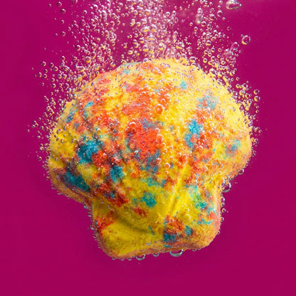 Bomba de Baño Efervescente Concha - Piña