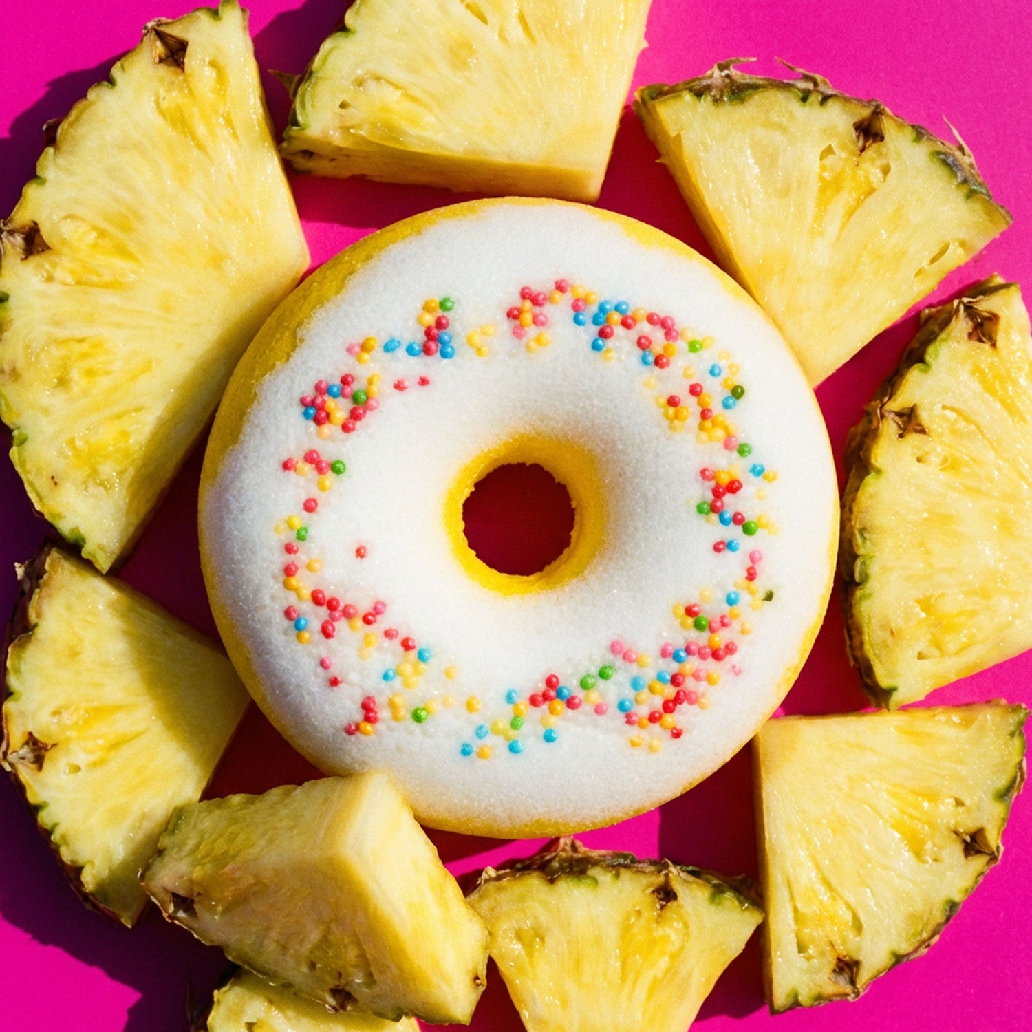 Bomba de Baño Efervescente Donut - Piña