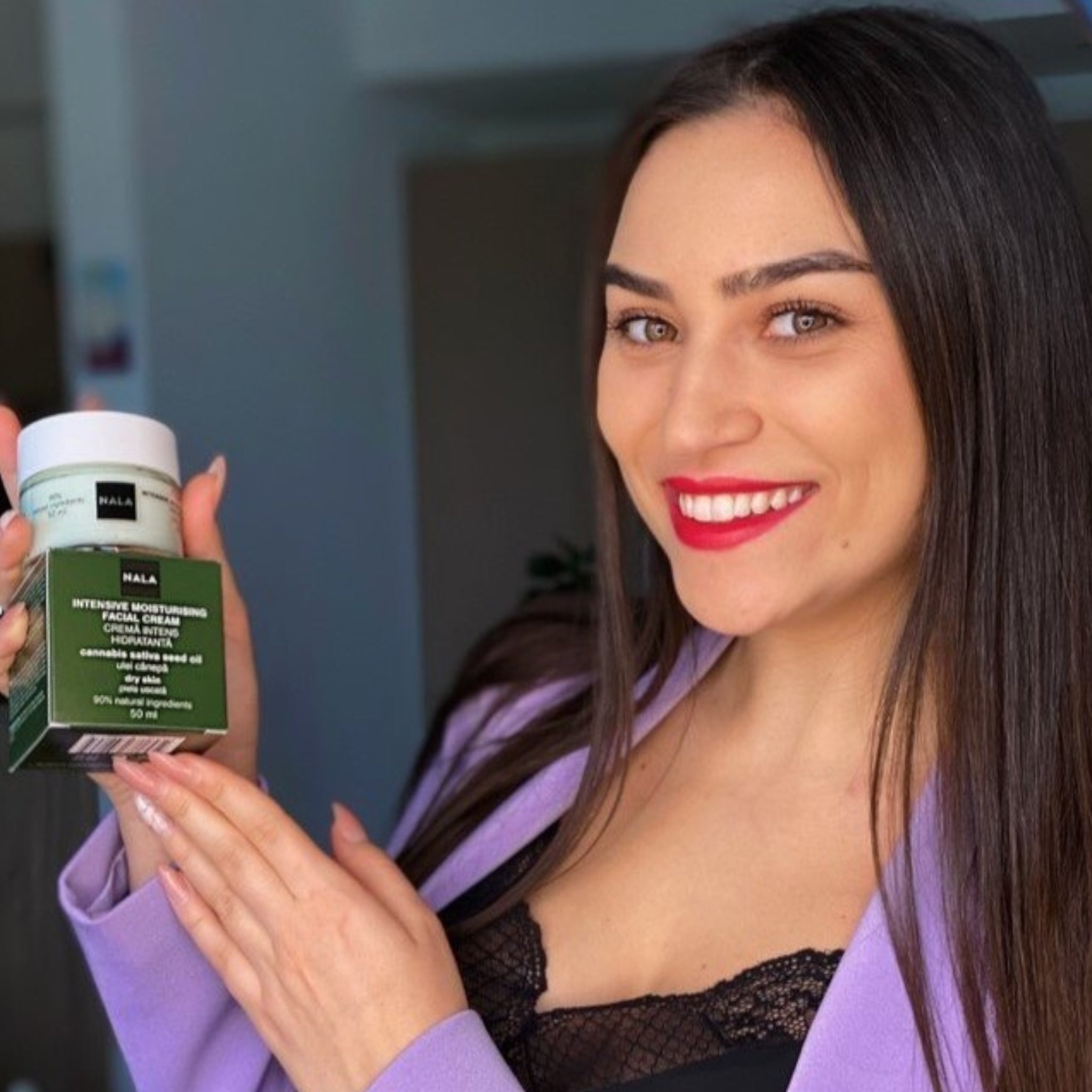 Crema facial hidratante intensiva - Piel seca