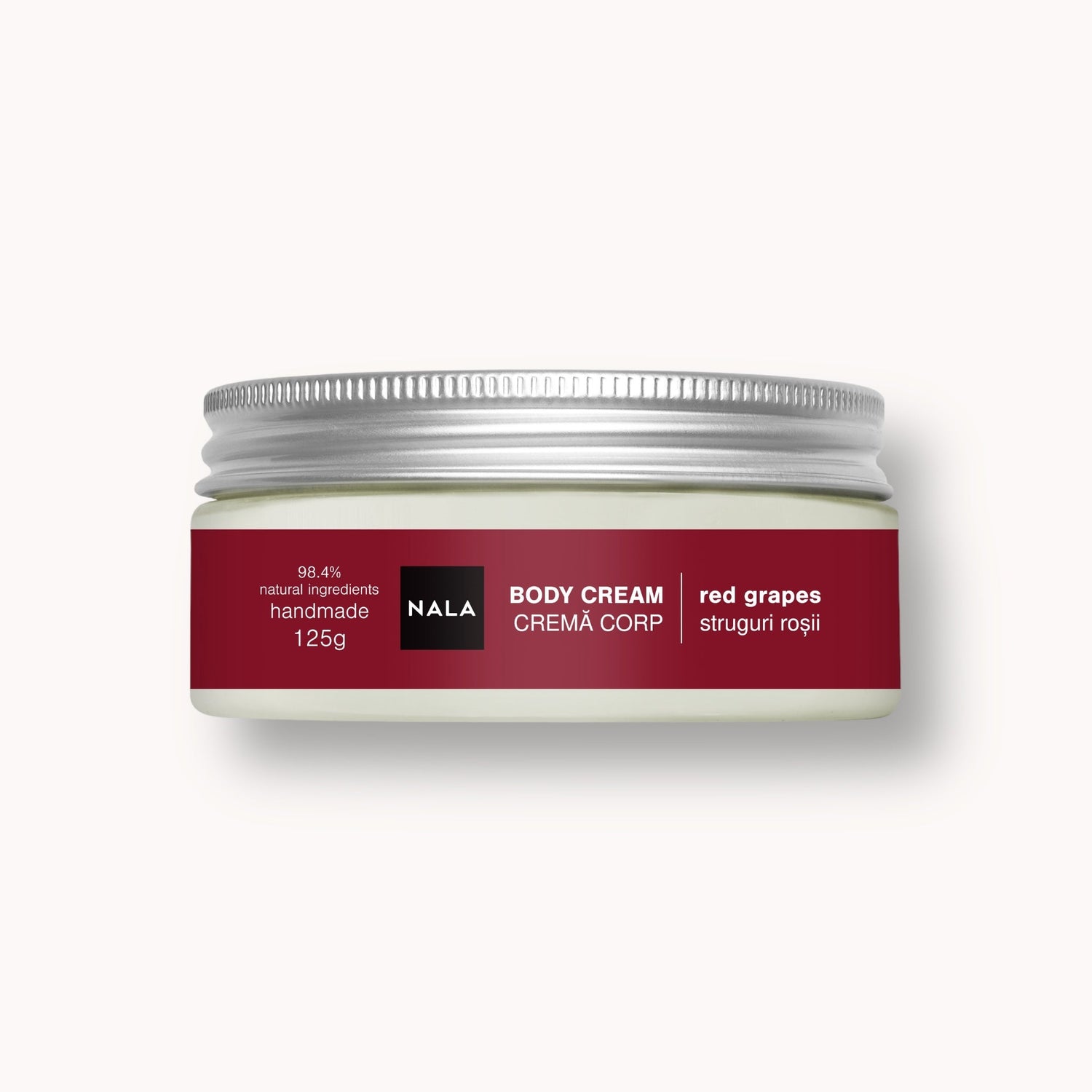 Crema corporal - Uvas rojas