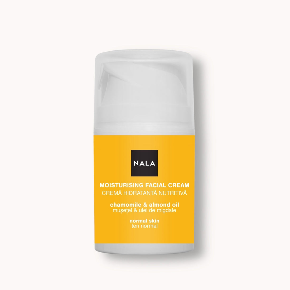 Crema Facial Hidratante - Piel Normal - Camomila