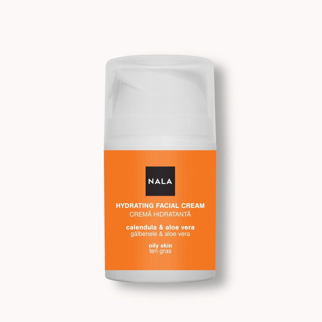 Crema Facial Matificante - Piel Grasa - Caléndula y Aloe Vera
