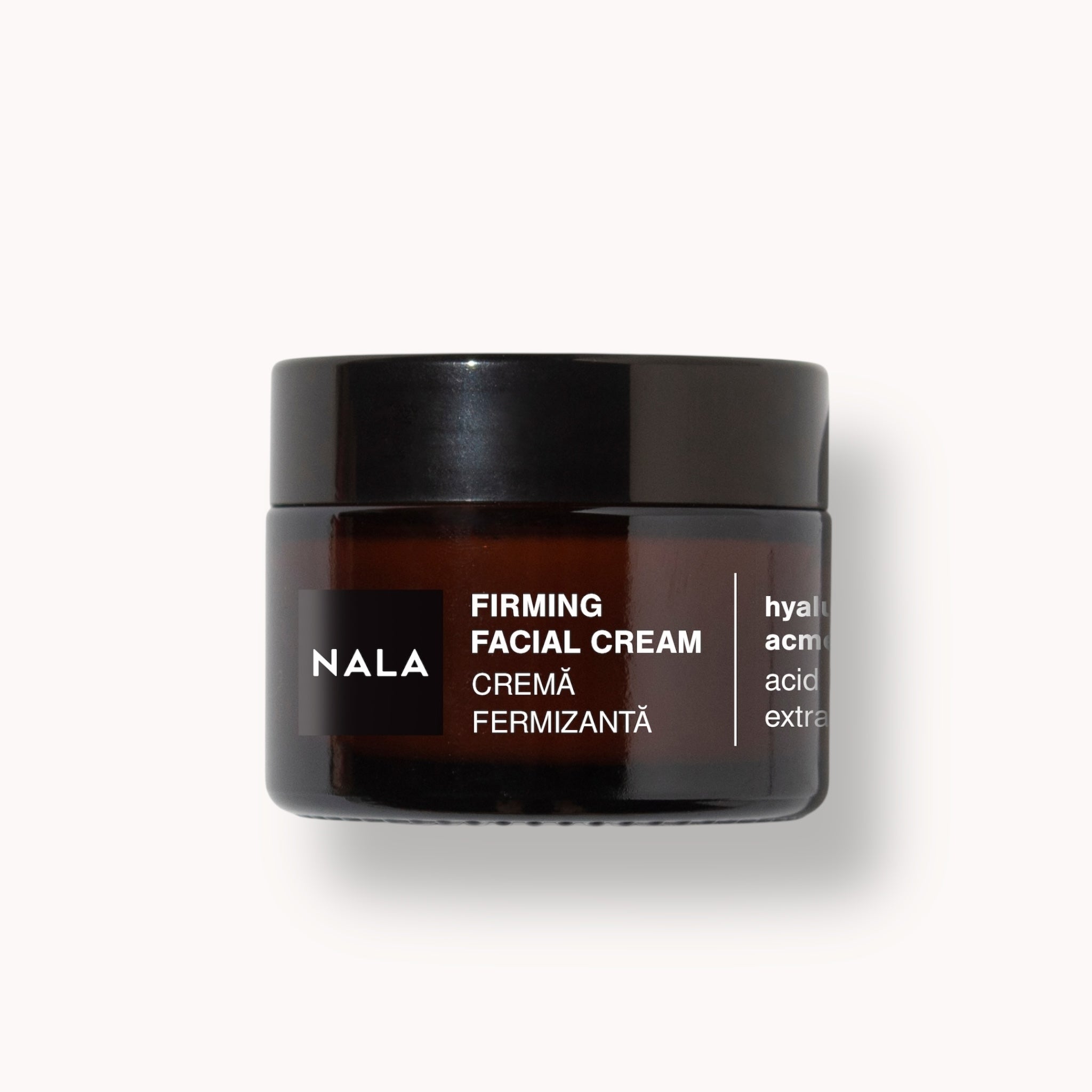 Crema facial reafirmante - Piel madura - Ácido hialurónico y Acmella
