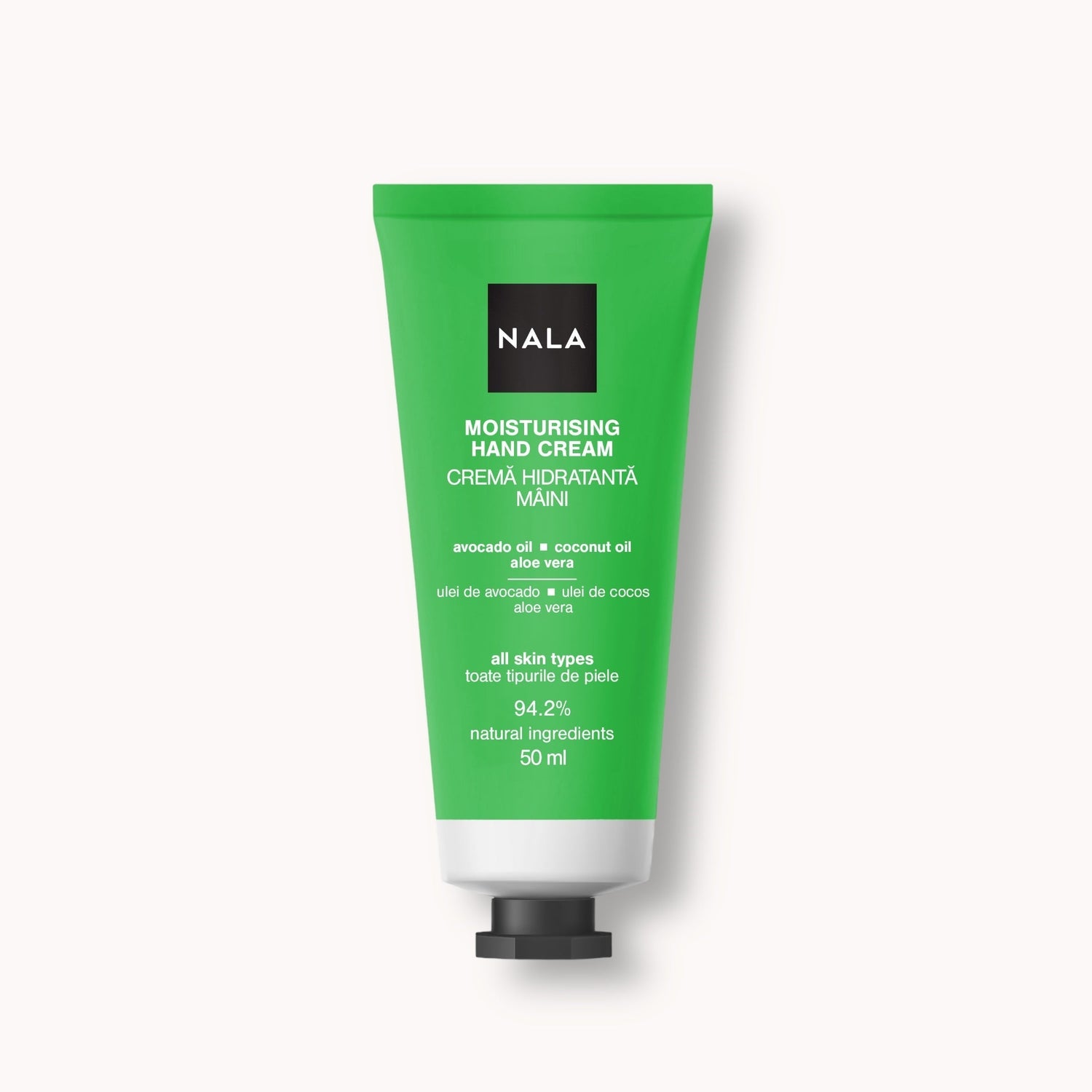 Crema de Manos Hidratante - Aceite de Aguacate, Aceite de Coco y Aloe Vera