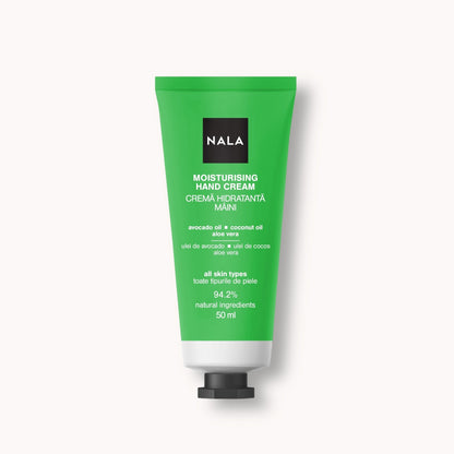 Crema de Manos Hidratante - Aceite de Aguacate, Aceite de Coco y Aloe Vera