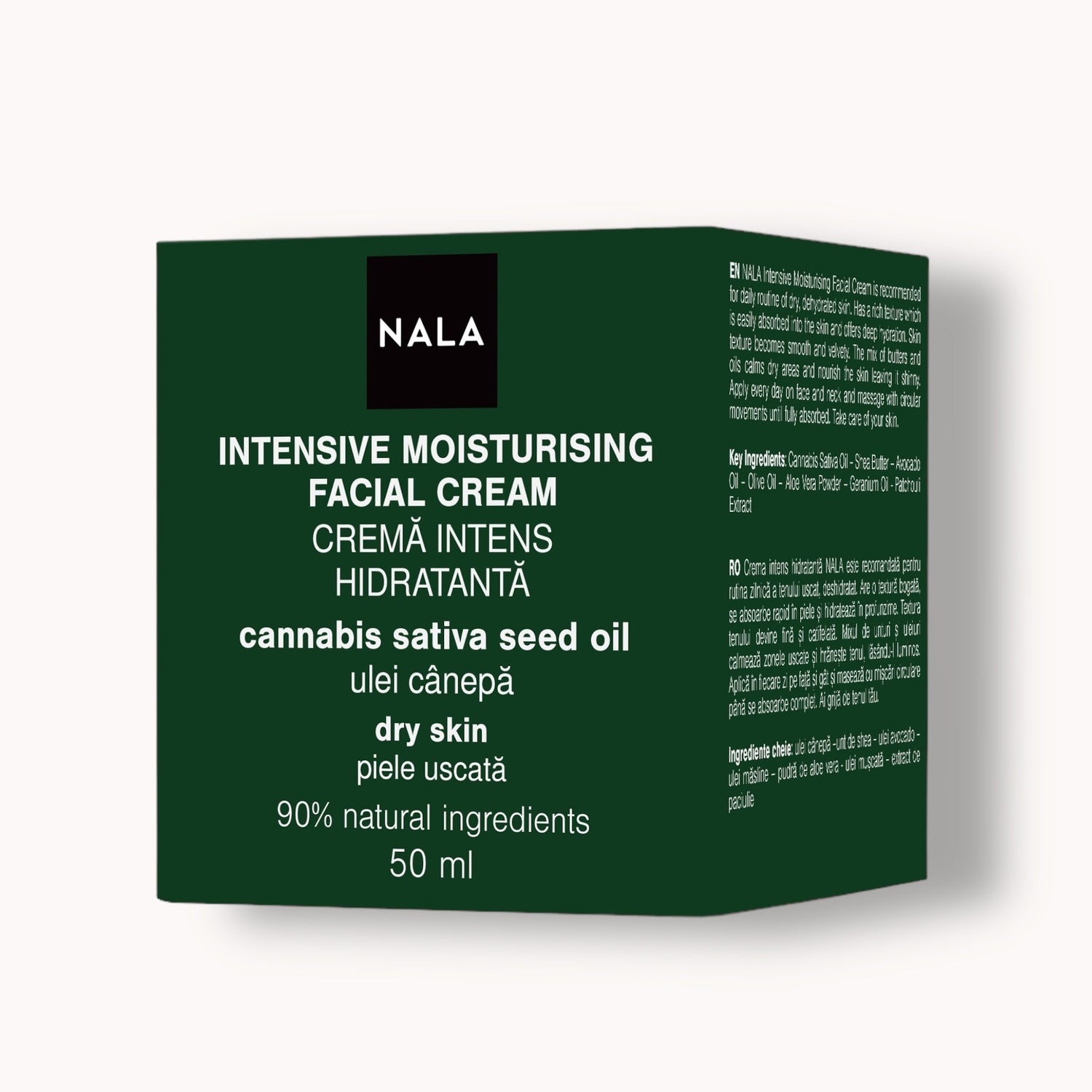 Crema facial hidratante intensiva - Piel seca