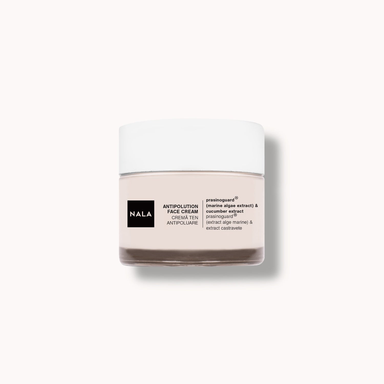 Crema facial anticontaminación - Pieles mixtas - Algas y pepino