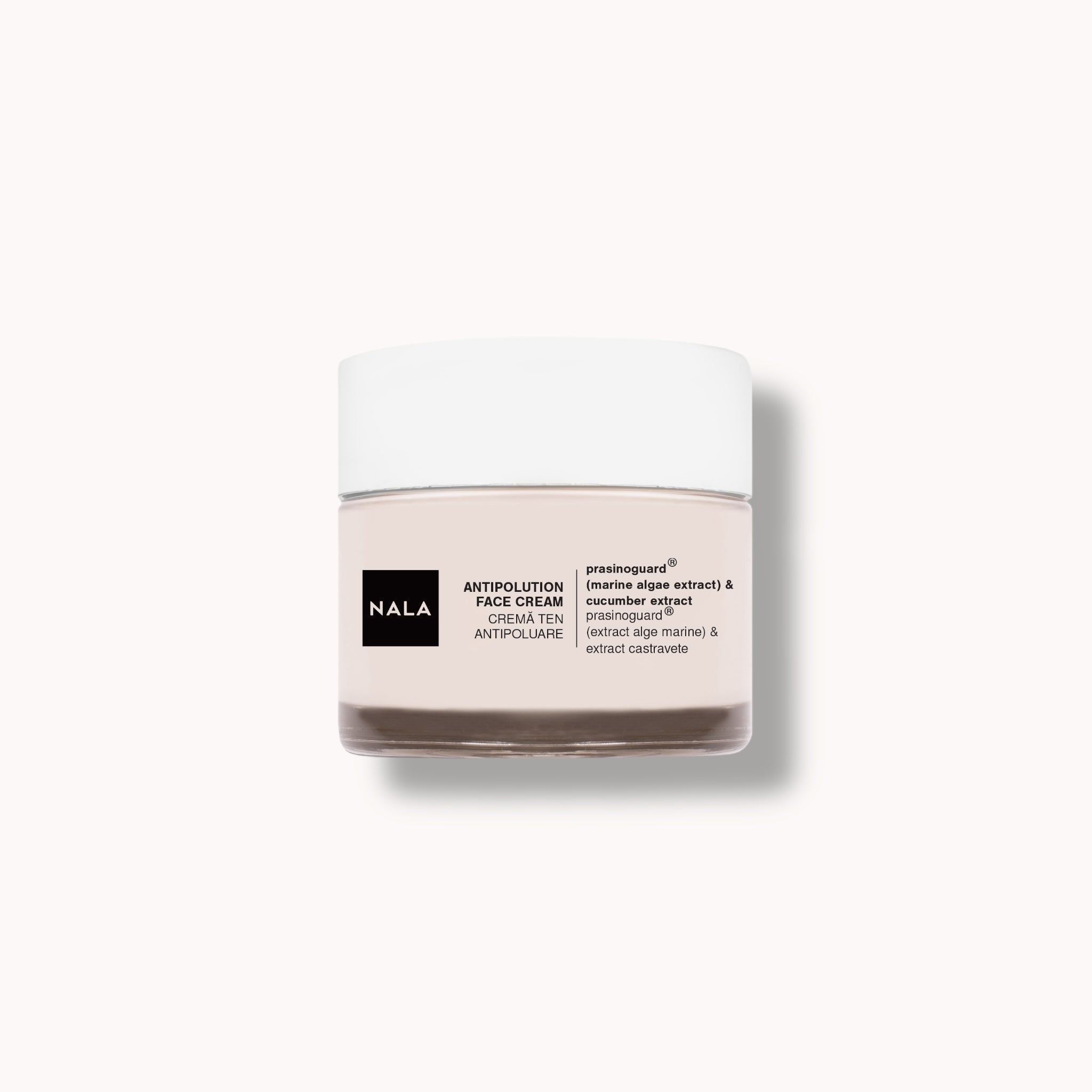 Crema facial anticontaminación - Pieles mixtas - Algas y pepino