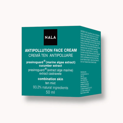 Crema facial anticontaminación - Pieles mixtas - Algas y pepino