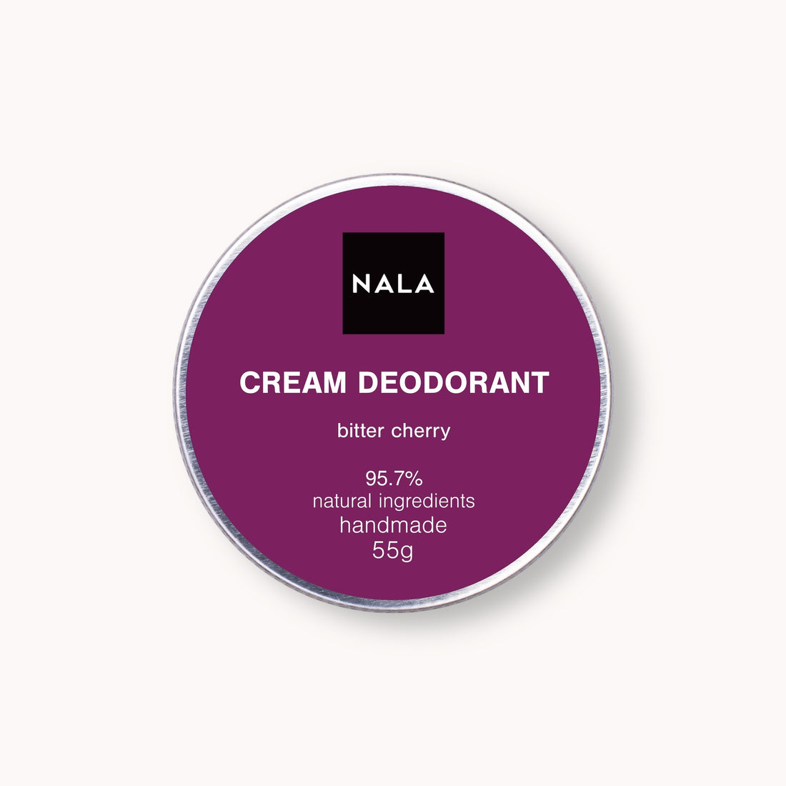 Desodorante en crema - Cereza amarga