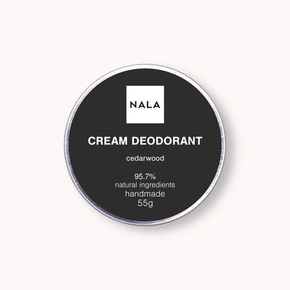 Desodorante en crema - Madera de cedro