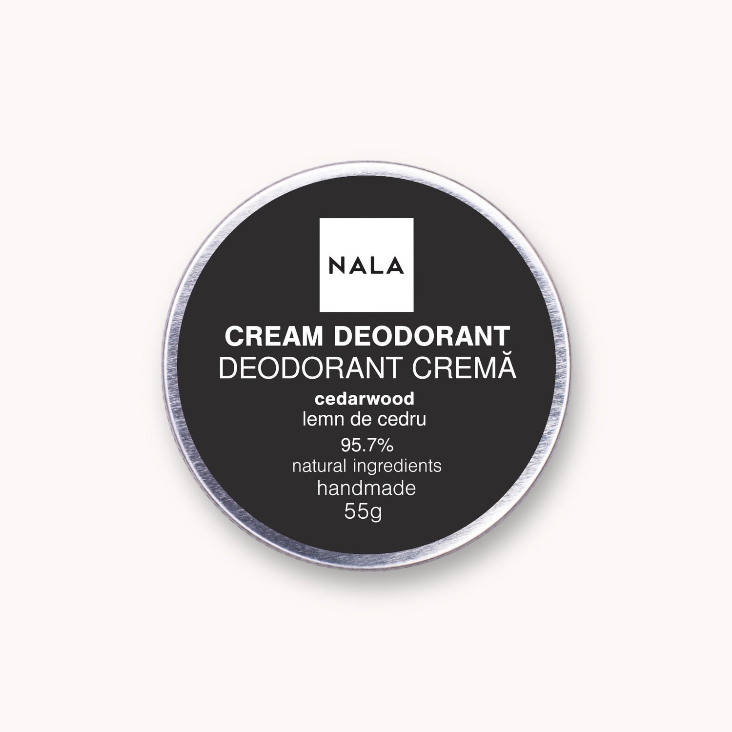 Desodorante en crema - Madera de cedro
