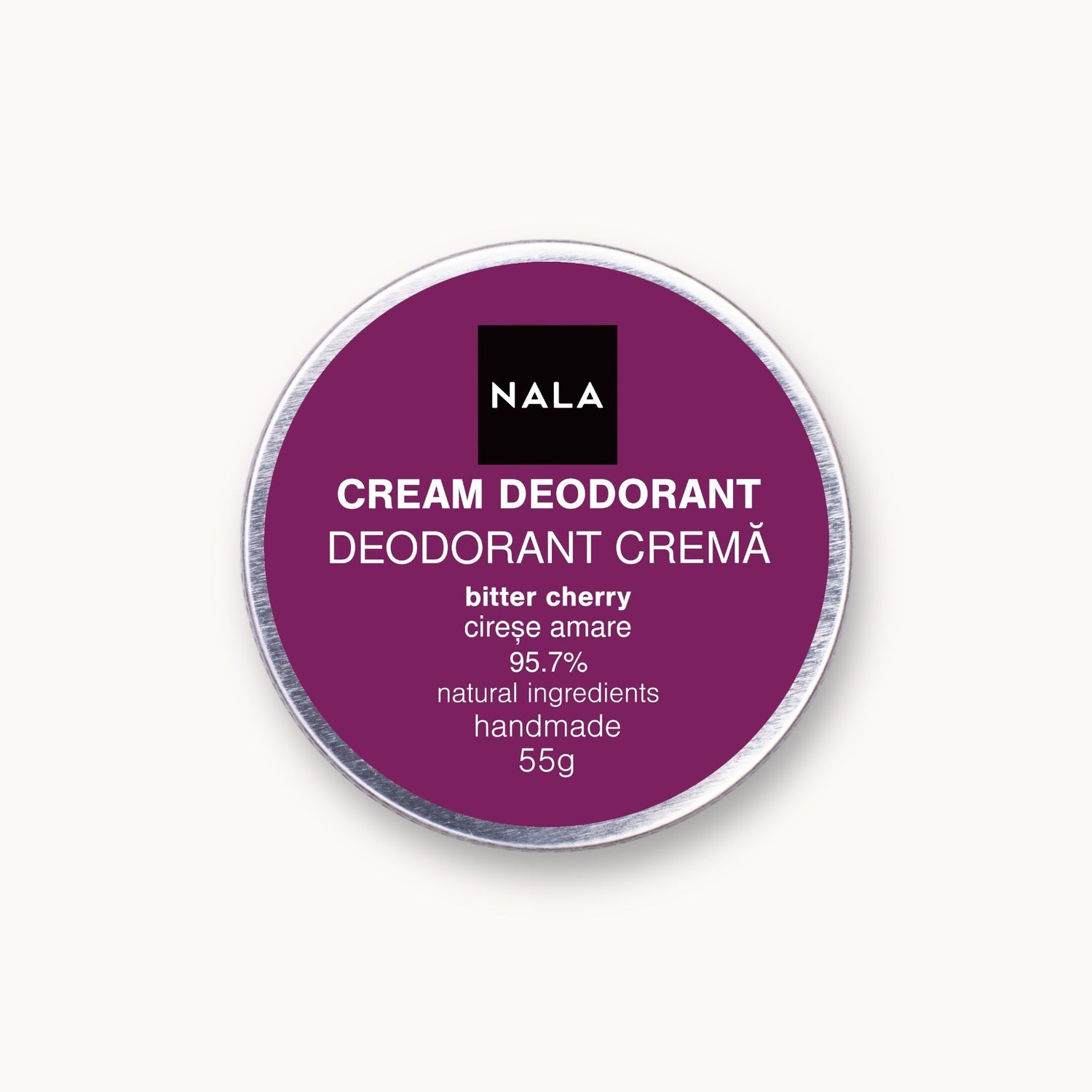 Desodorante en crema - Cereza amarga