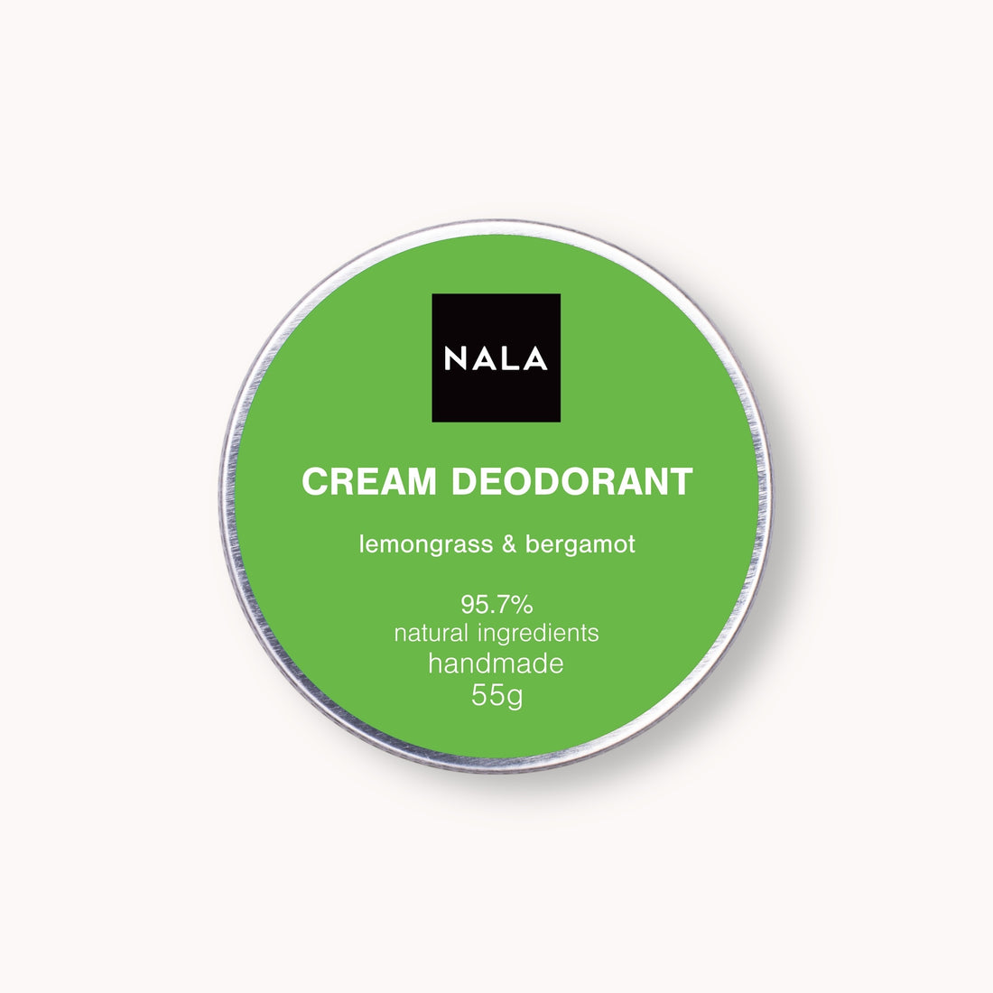 Desodorante en crema - Bergamota y Citronela