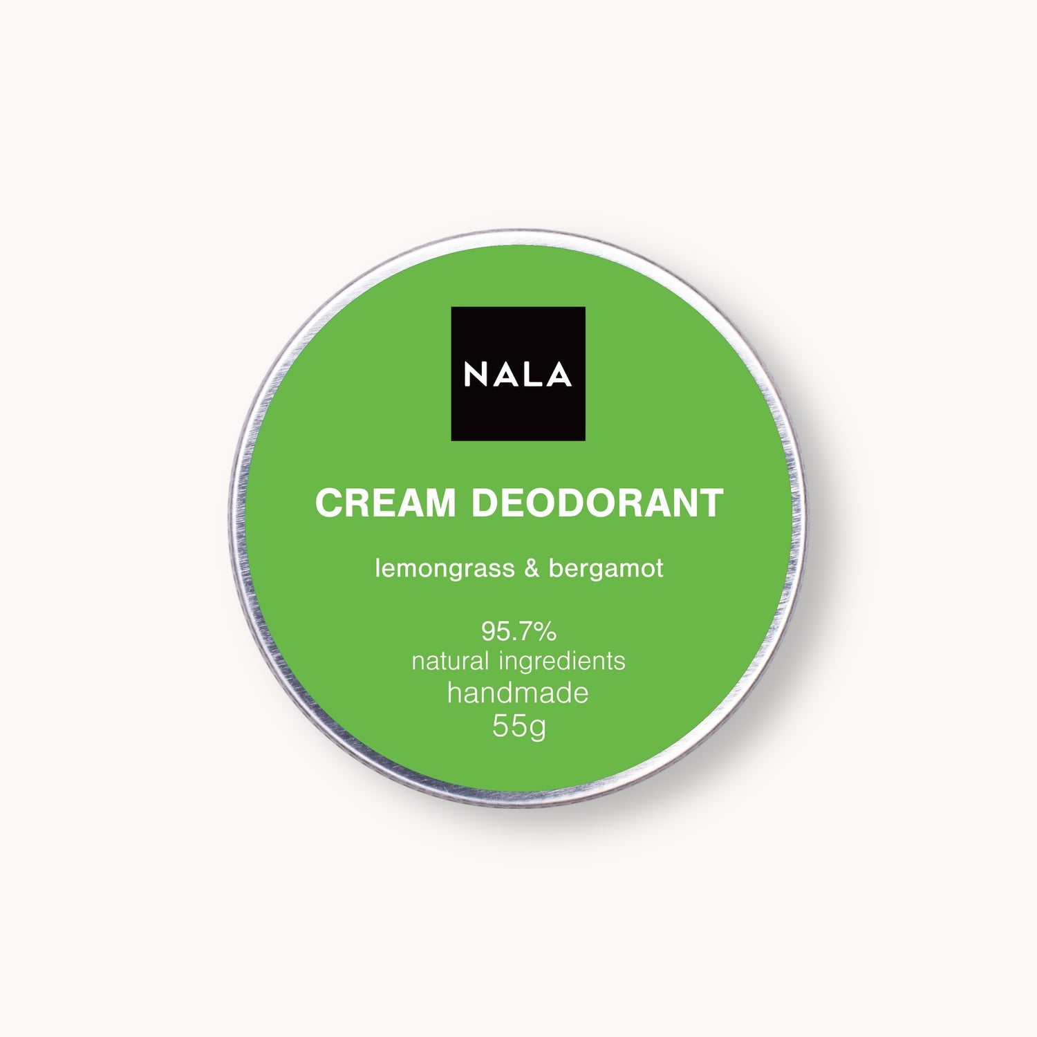 Desodorante en crema - Bergamota y Citronela