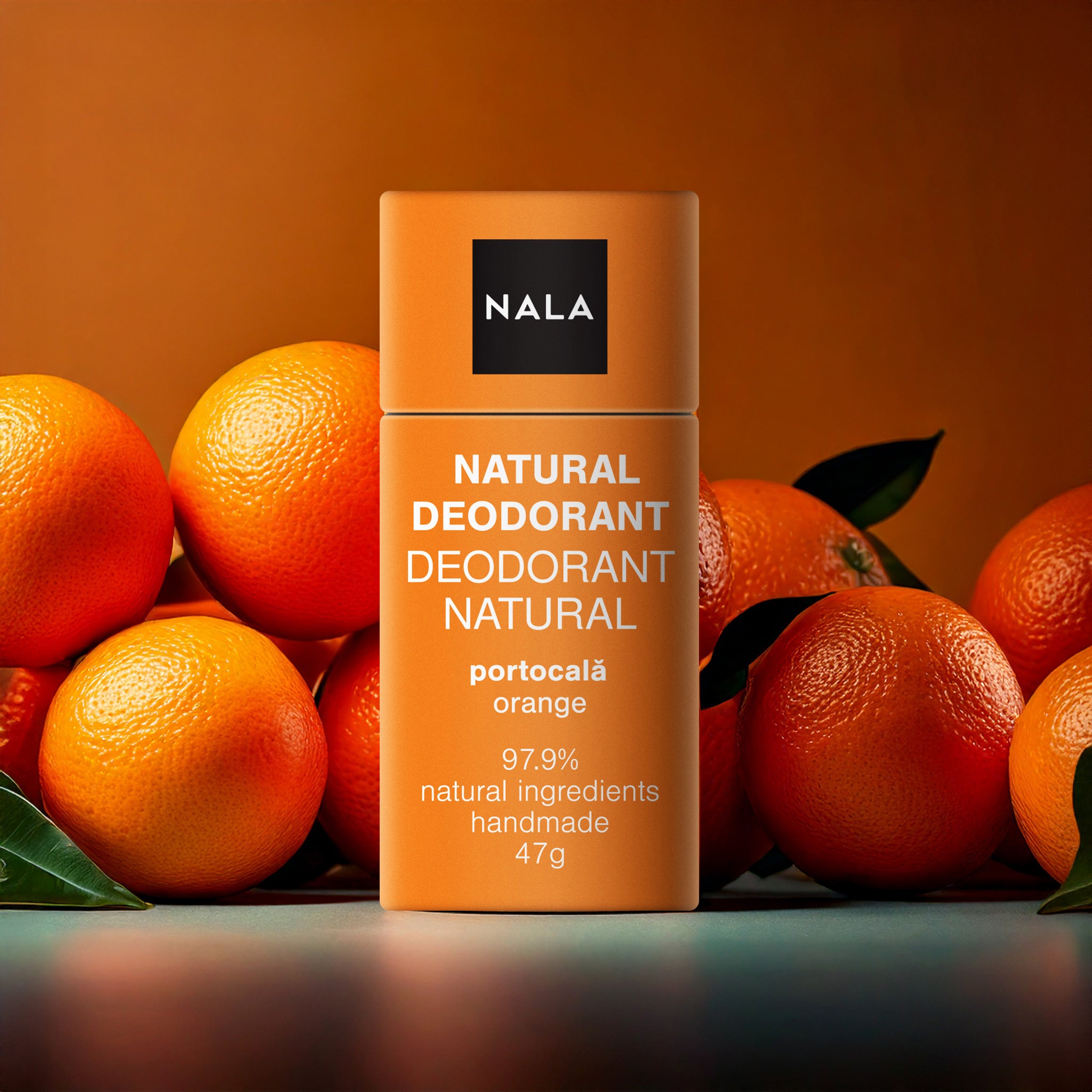 Desodorante Natural en Barra – Naranja