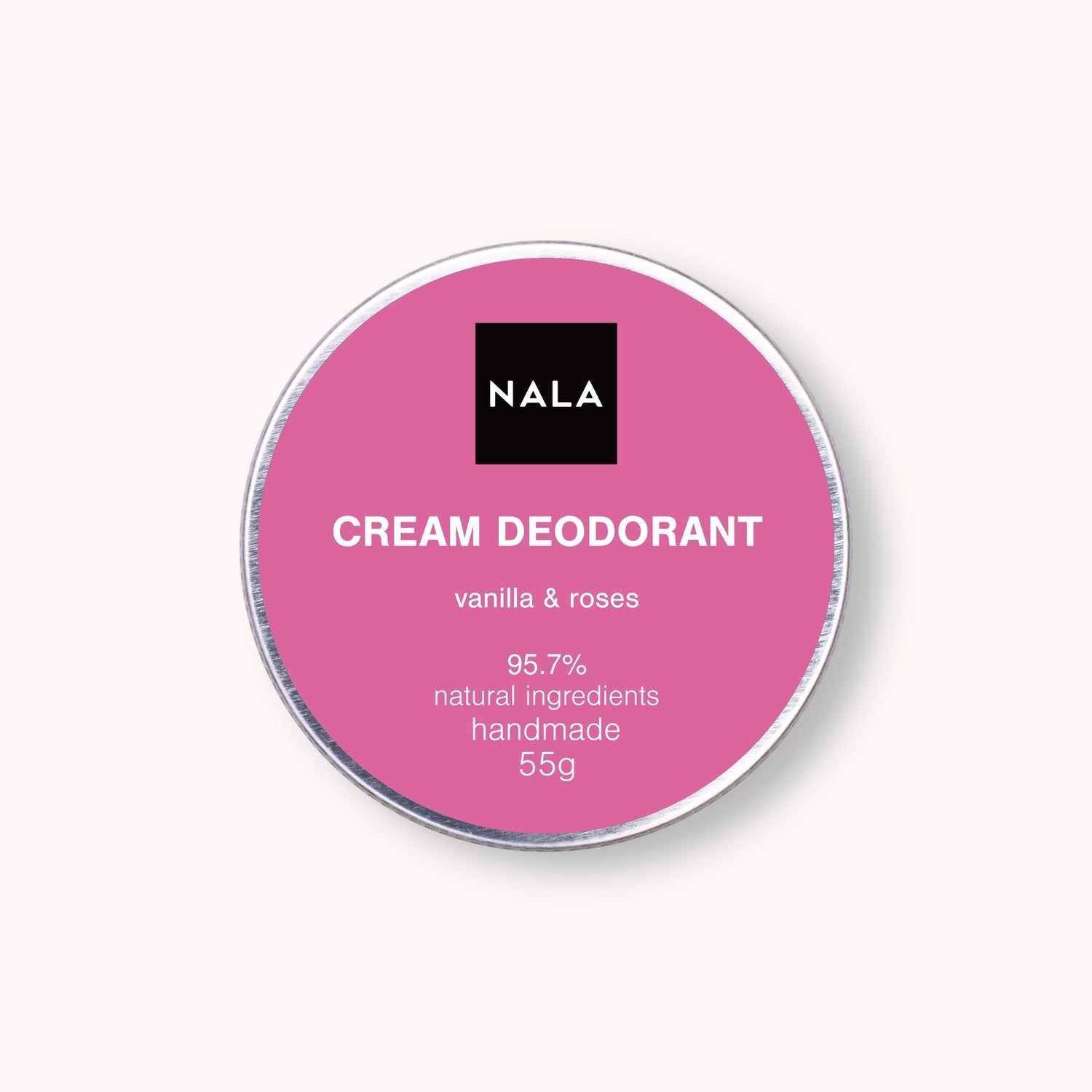 Desodorante en crema - Vainilla y Rosas