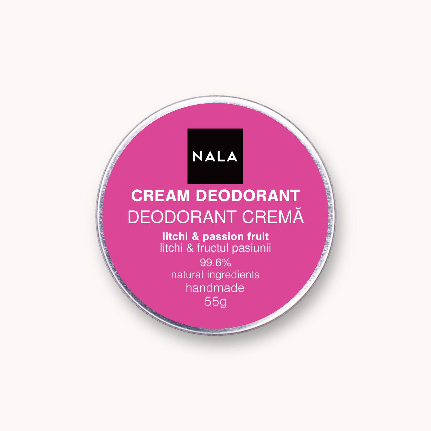 Desodorante en crema - Fruta de la Pasión &amp; Litchi