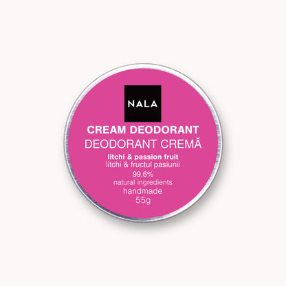Desodorante en crema - Fruta de la Pasión &amp; Litchi