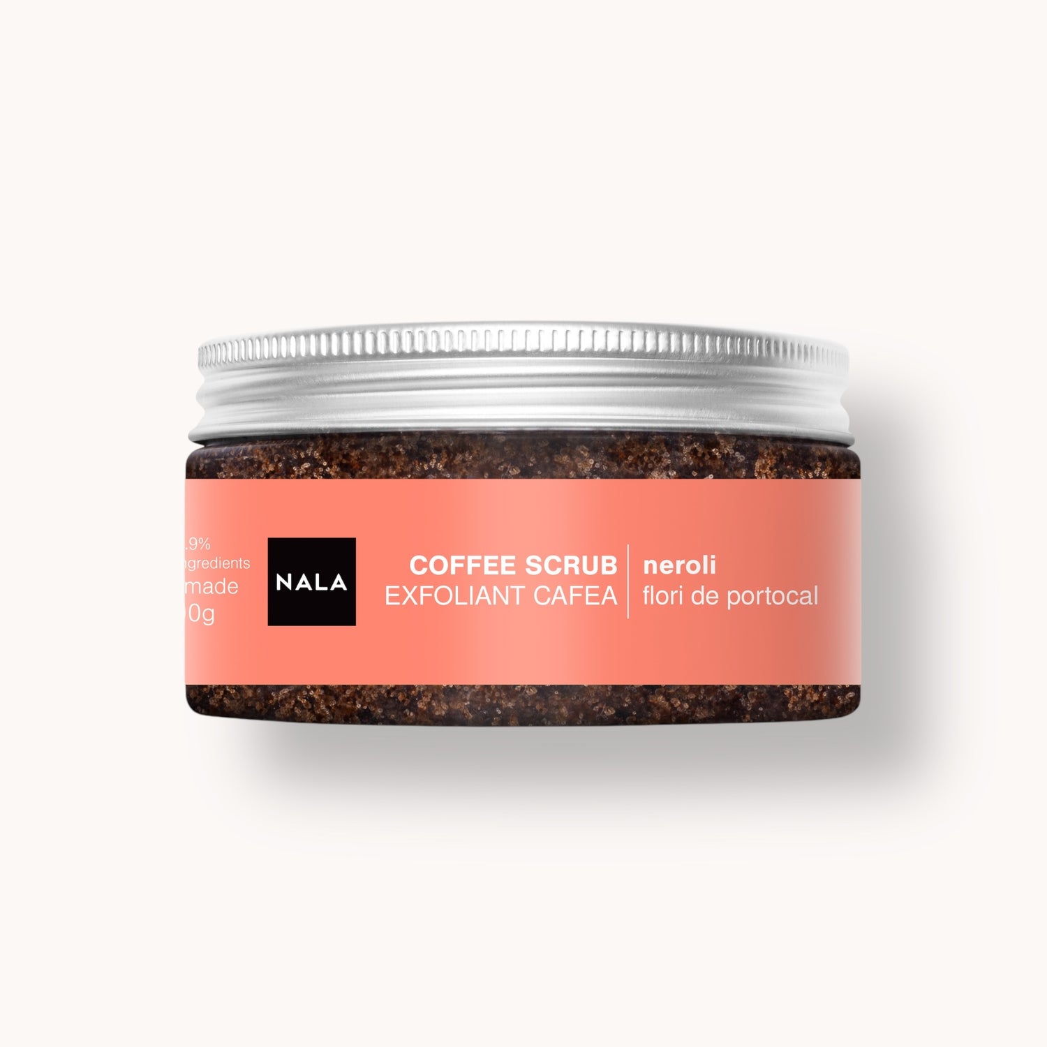 Exfoliante de CAFÉ - Flores de Naranjo