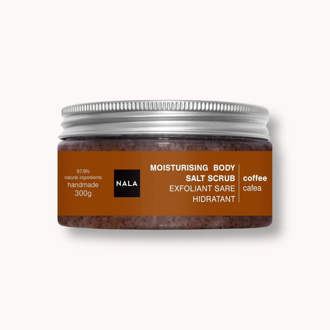 Exfoliante corporal de sal - Café