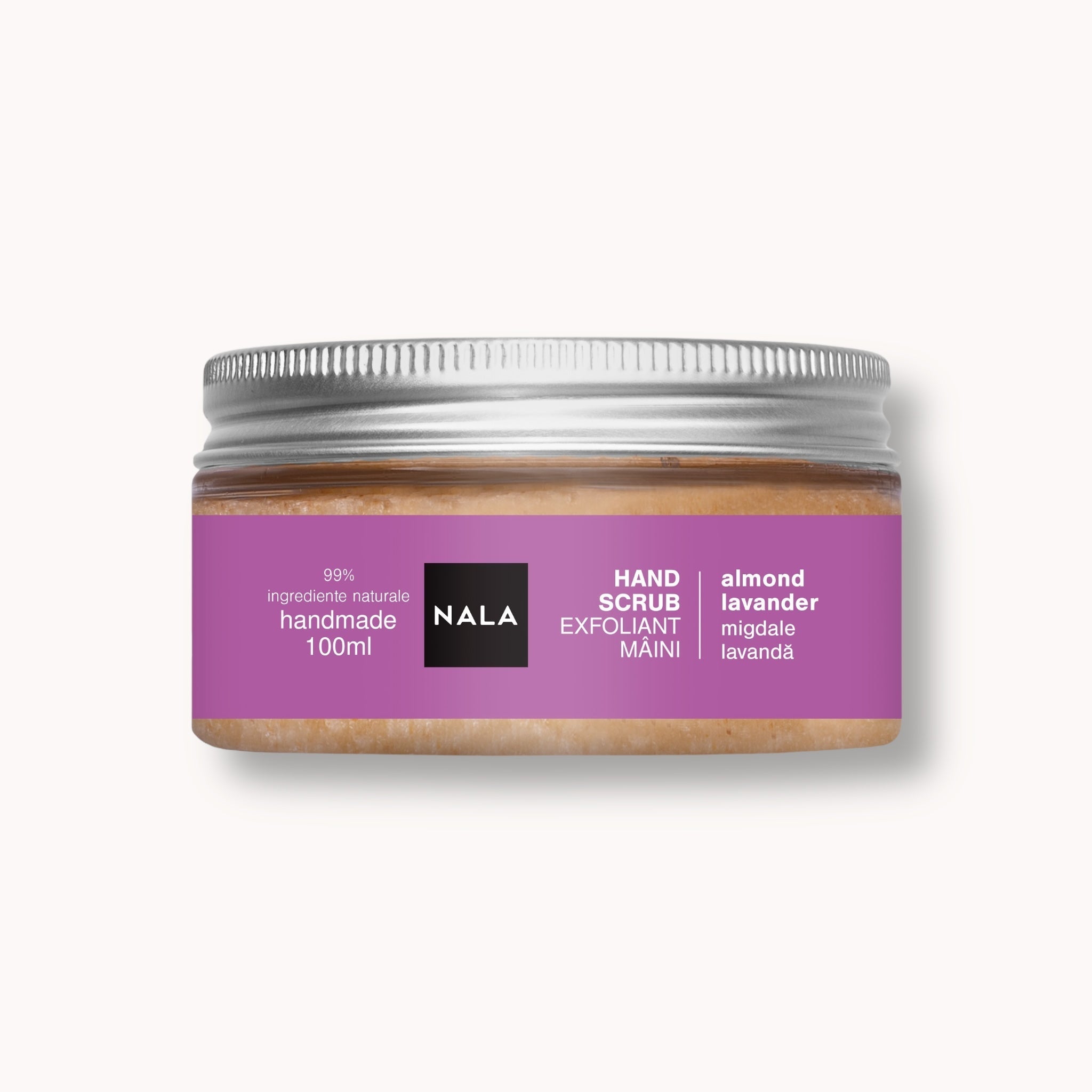 Exfoliante de manos - Aceite de almendras y lavanda