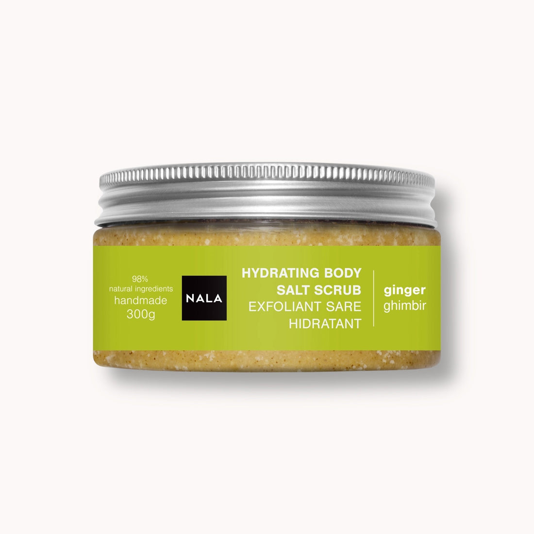 Exfoliante corporal de sal - Jengibre