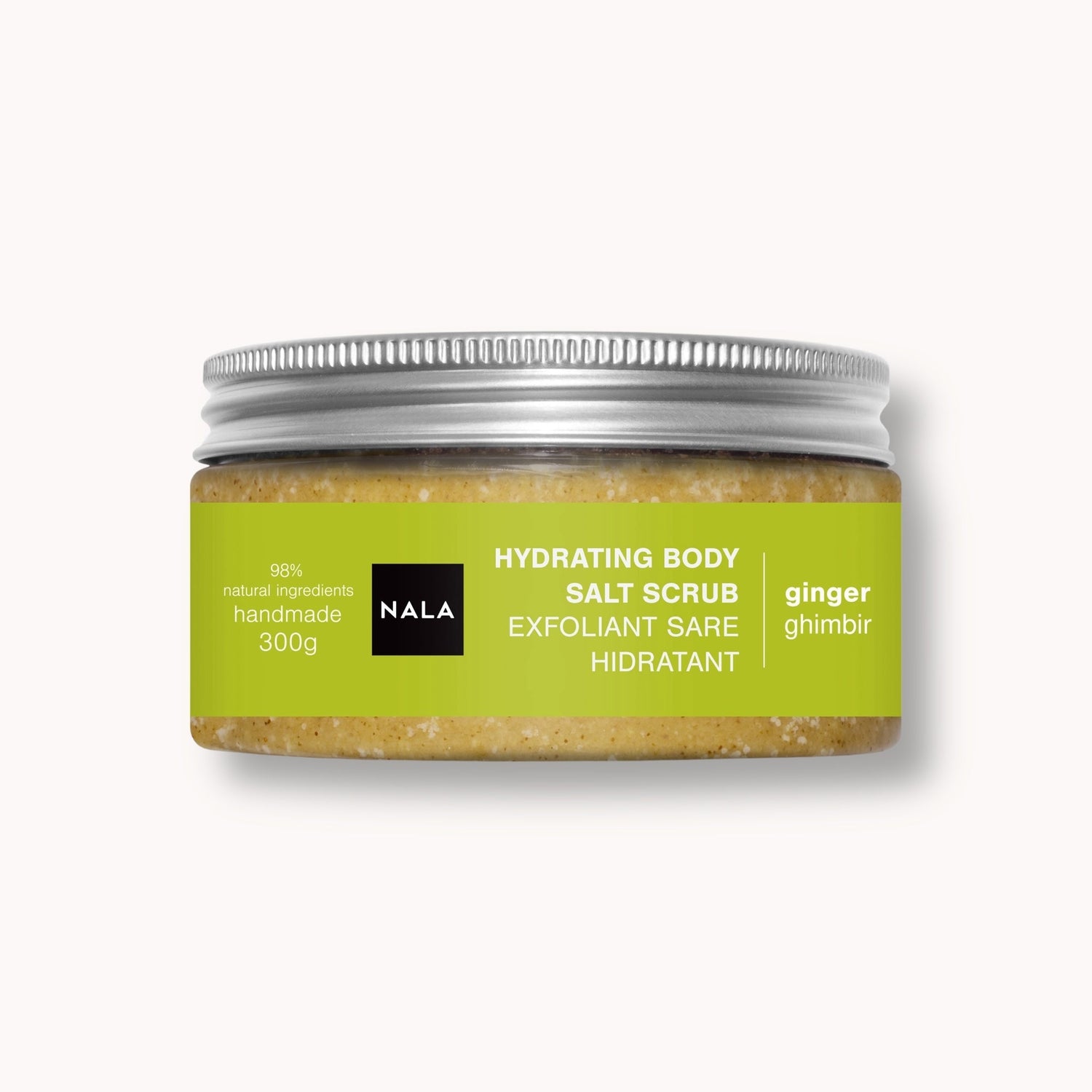 Exfoliante corporal de sal - Jengibre