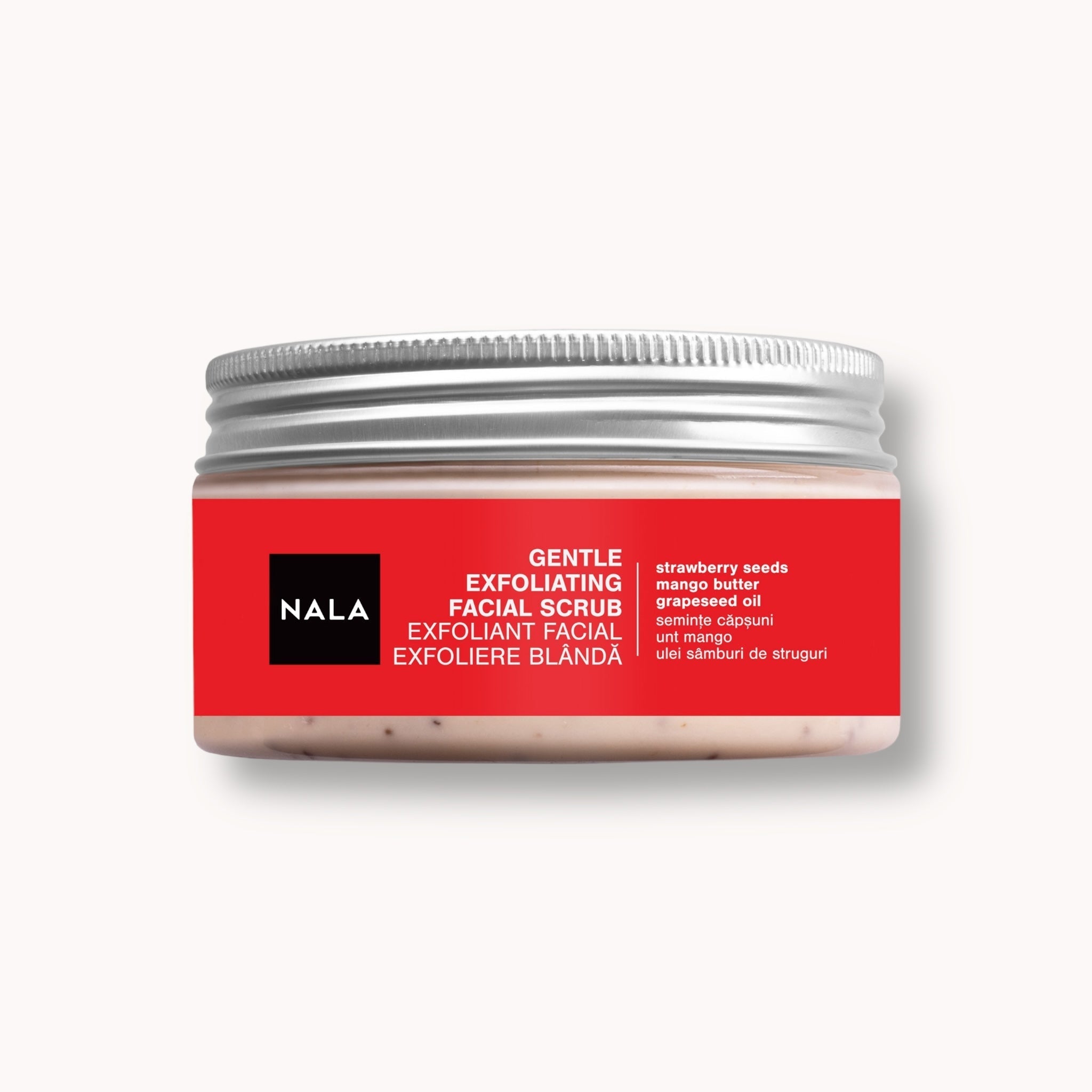 Exfoliante Facial Suave - Fresa y Manteca de Mango