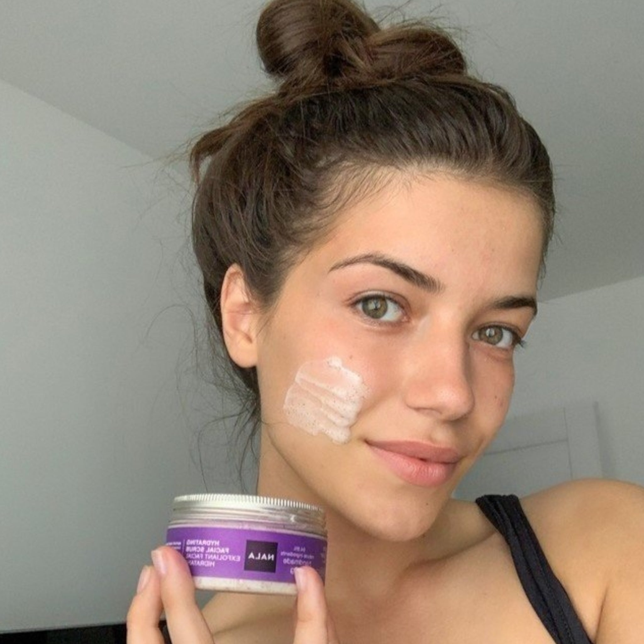 Exfoliante facial hidratante - Albaricoque en polvo
