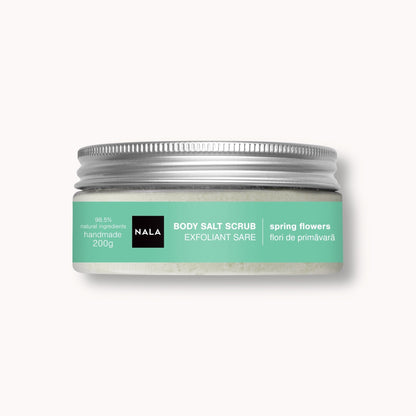 Exfoliante corporal de sal - Flores de primavera