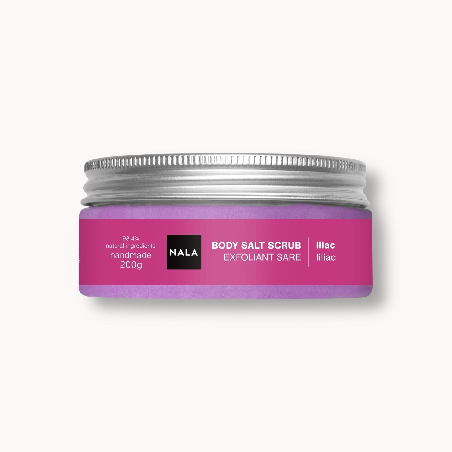Exfoliante corporal de sal - Lila