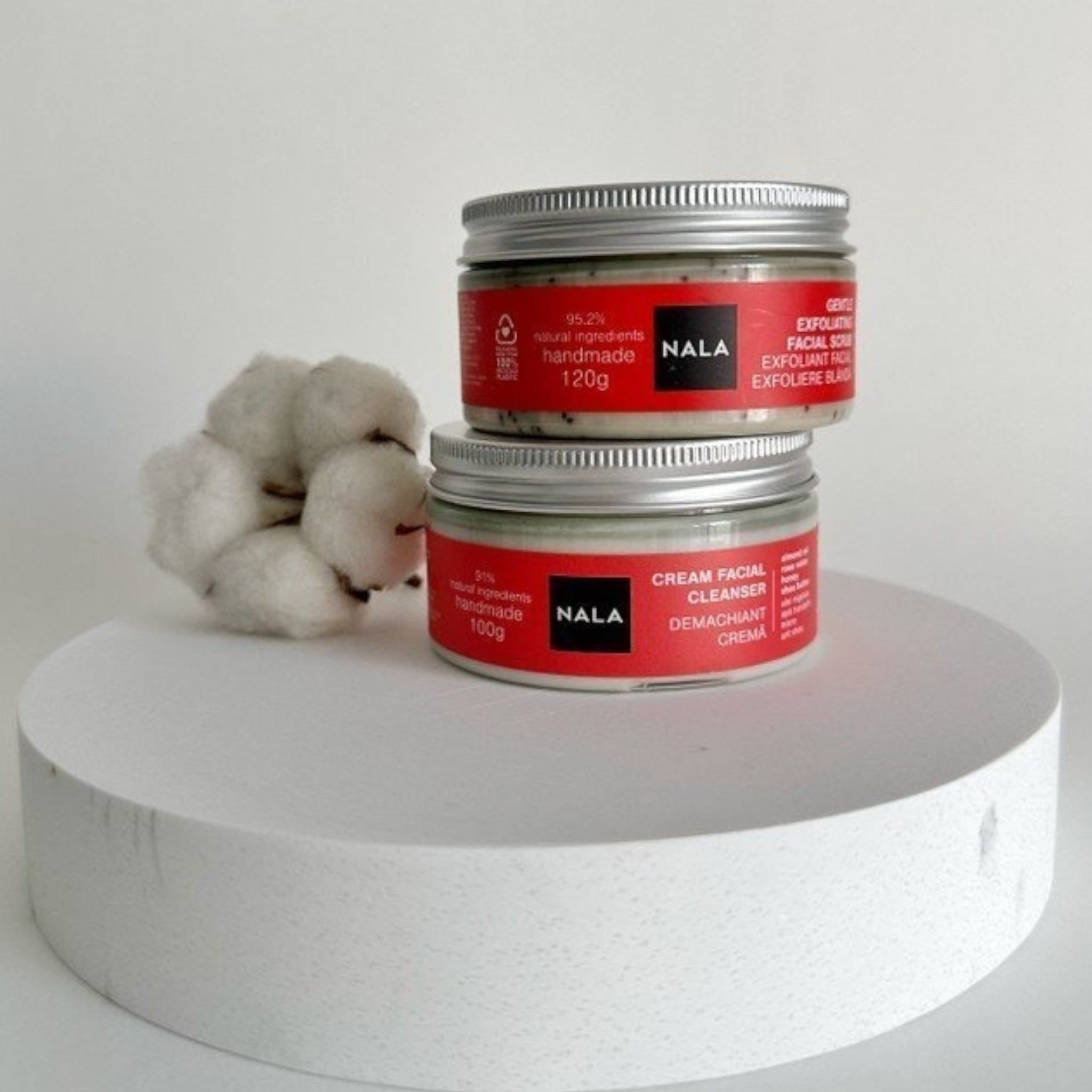 Exfoliante Facial Suave - Fresa y Manteca de Mango
