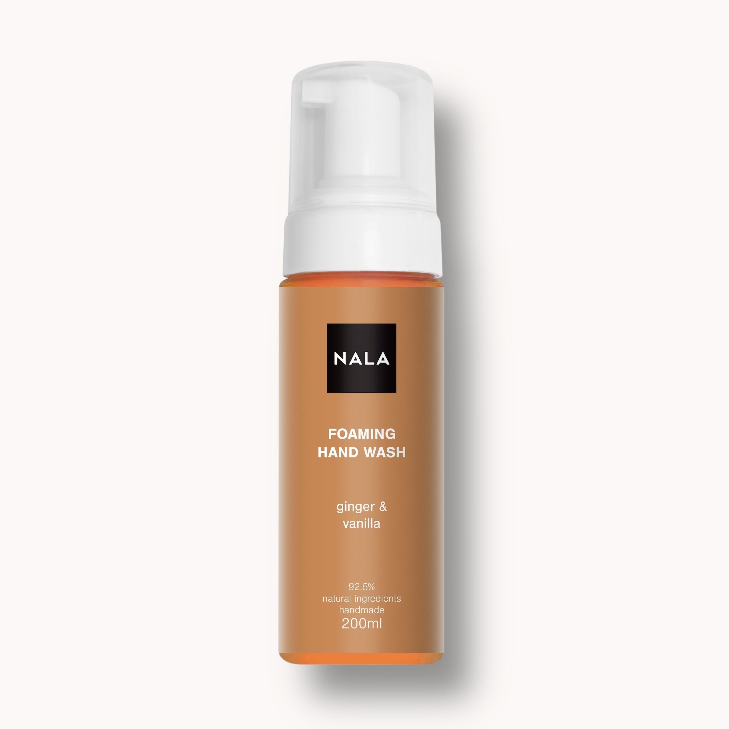 Jabón Natural en Espuma - Jengibre y Vainilla