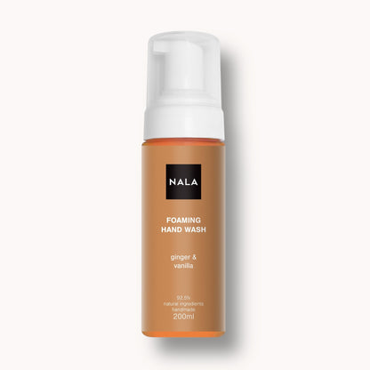 Jabón Natural en Espuma - Jengibre y Vainilla
