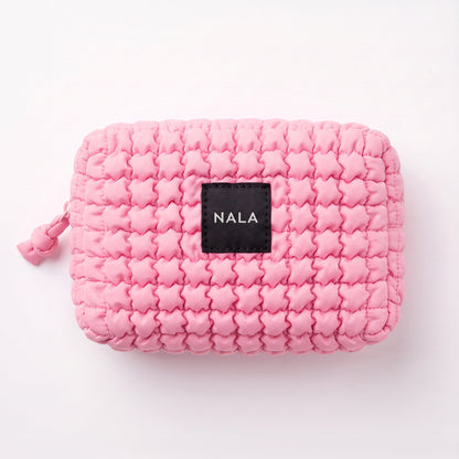 Neceser Acolchado para Cosméticos - Rosa
