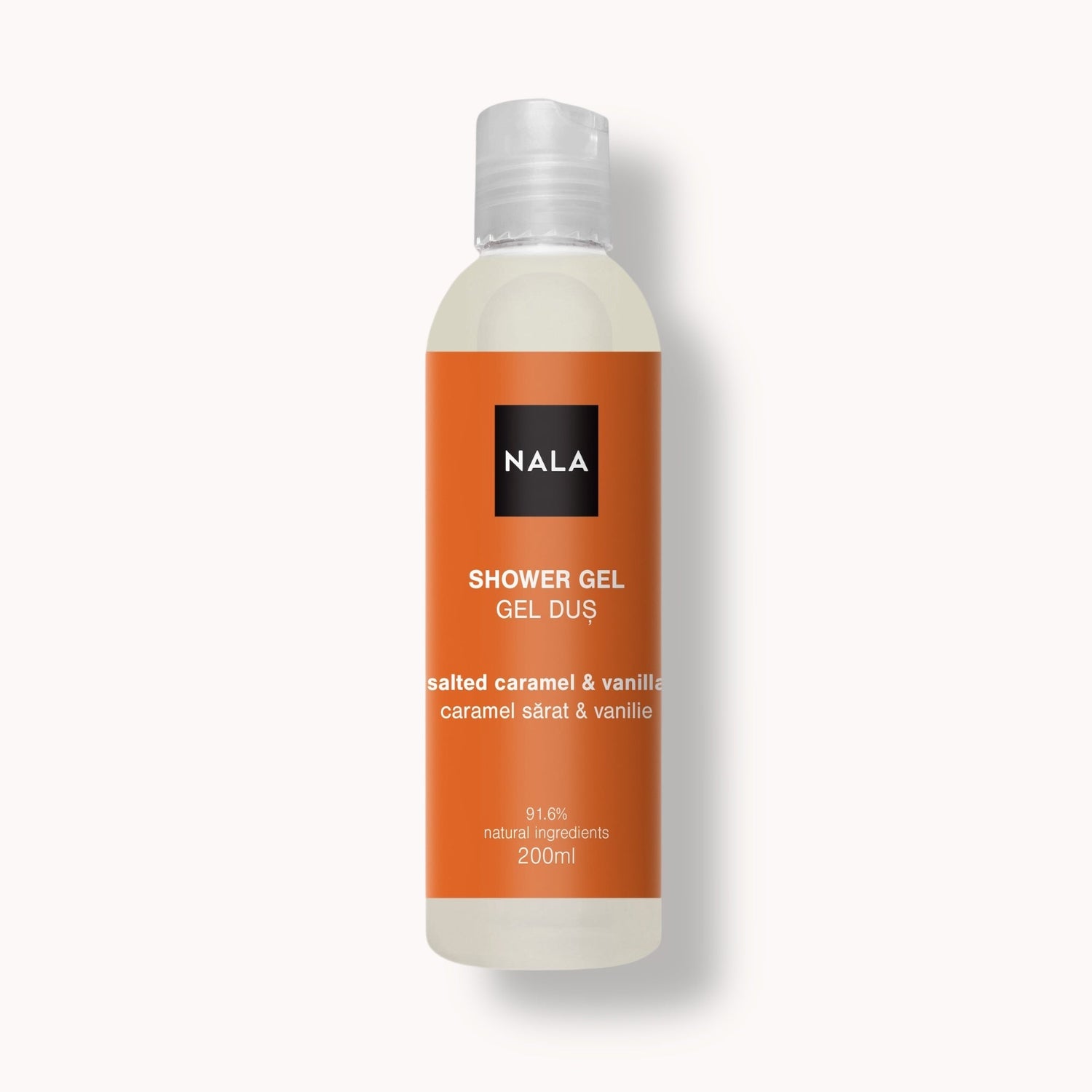 Gel de ducha - Caramelo salado y vainilla
