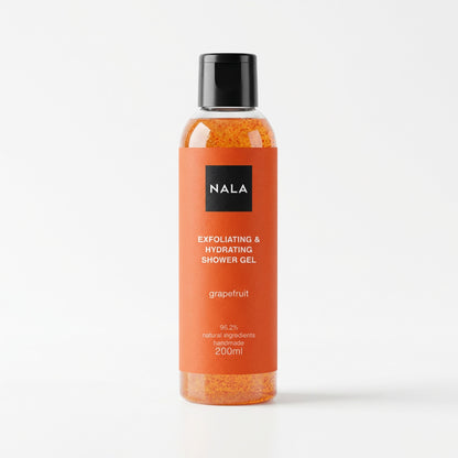 Gel de ducha exfoliante e hidratante - Grapefruit