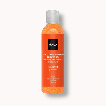 Gel de ducha exfoliante e hidratante - Grapefruit