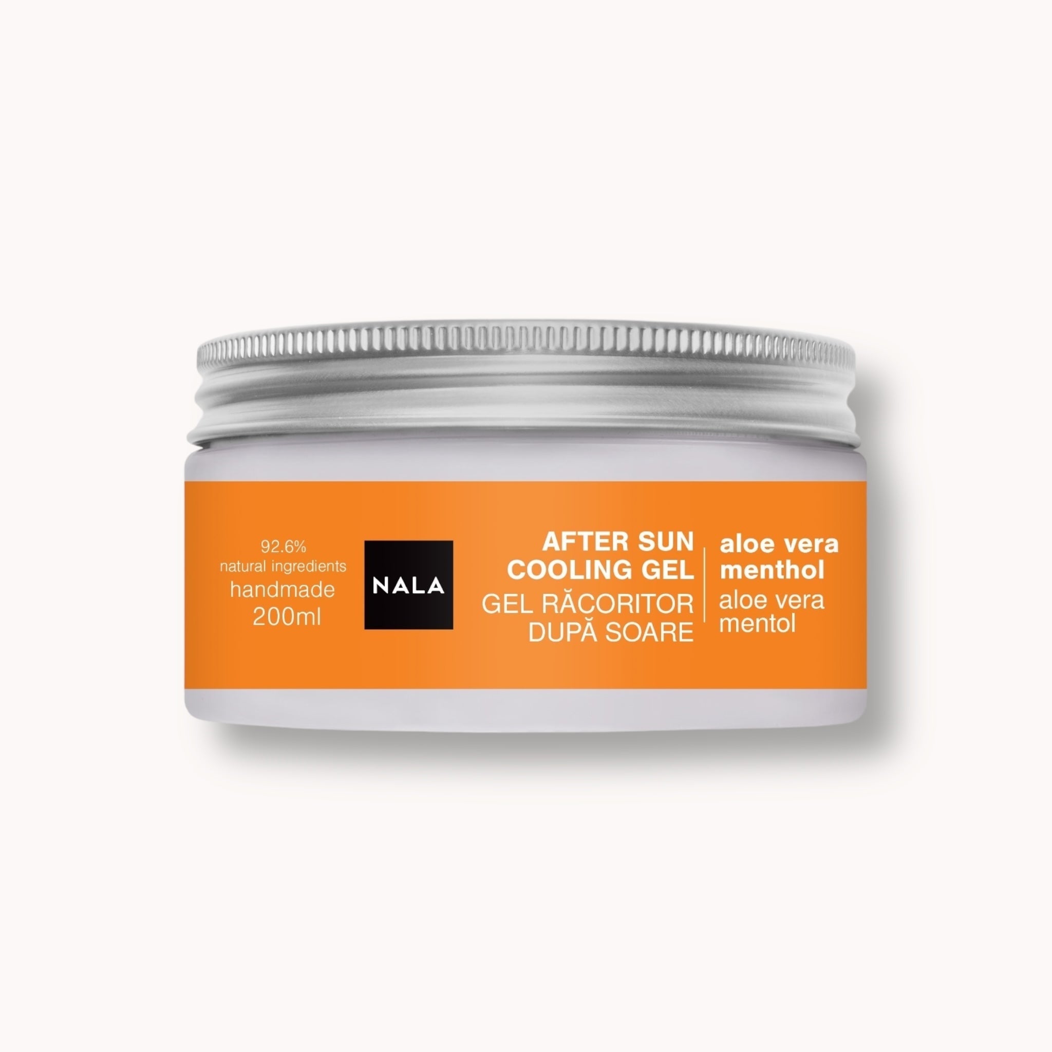 Gel refrescante para después del sol - Aloe Vera y Mentol
