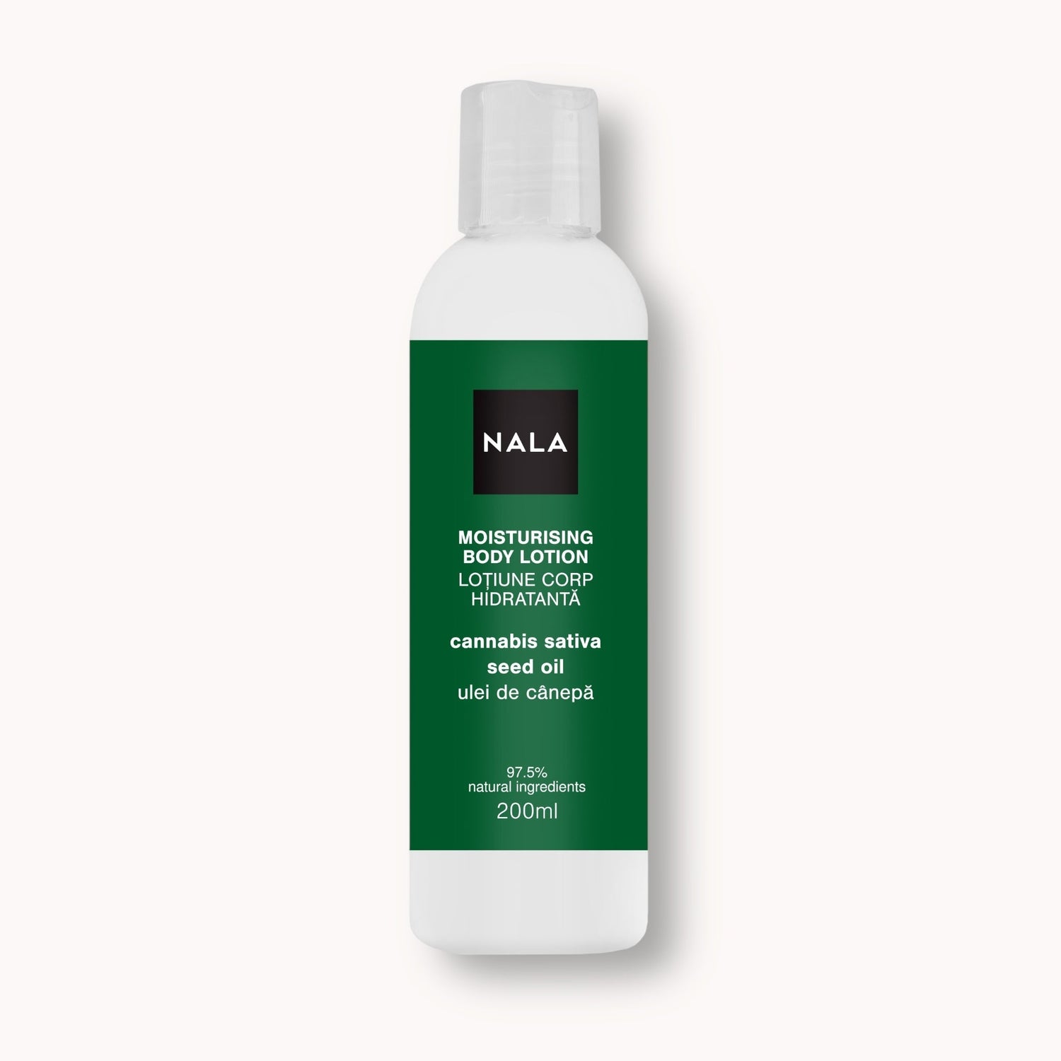Loción corporal hidratante - Aceite de cáñamo