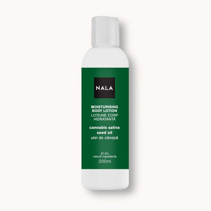 Loción corporal hidratante - Aceite de cáñamo
