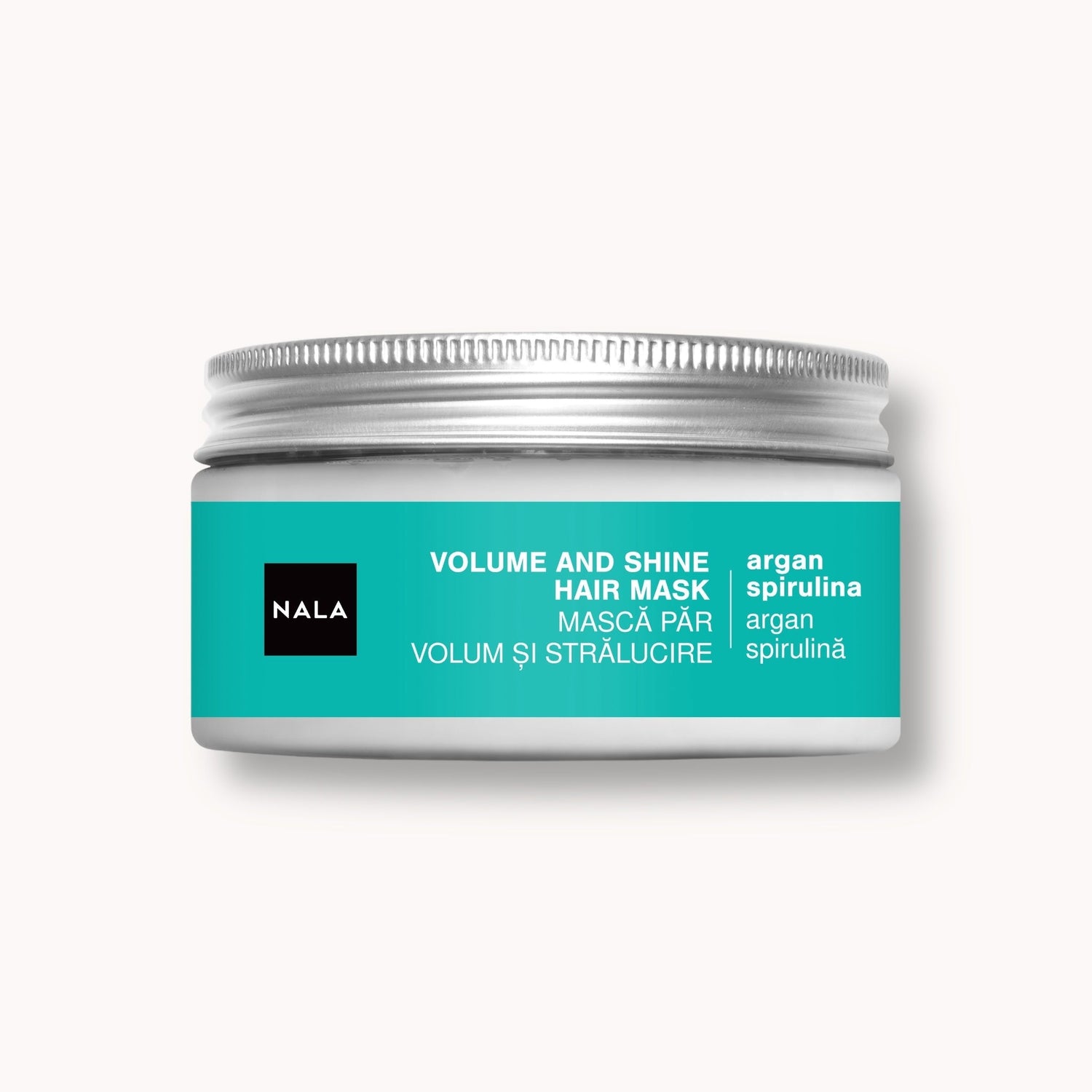 Mascarilla Capilar Voluminizante y Brillante - Argán y Espirulina