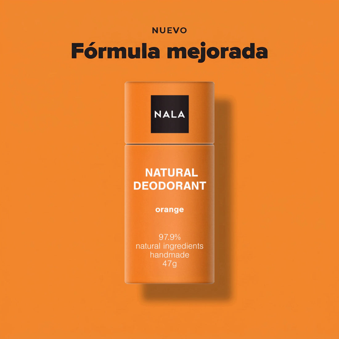 Desodorante Natural en Barra NUEVO - Naranja