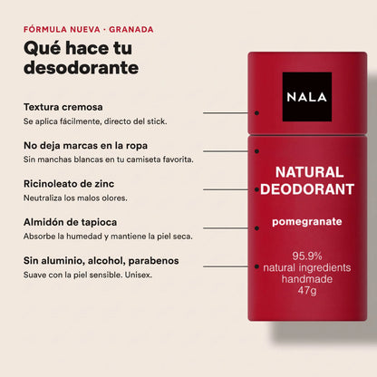 Desodorante Natural en Barra NUEVO - Granada