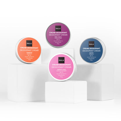 Pack de 4 Desodorantes Naturales - Esencial