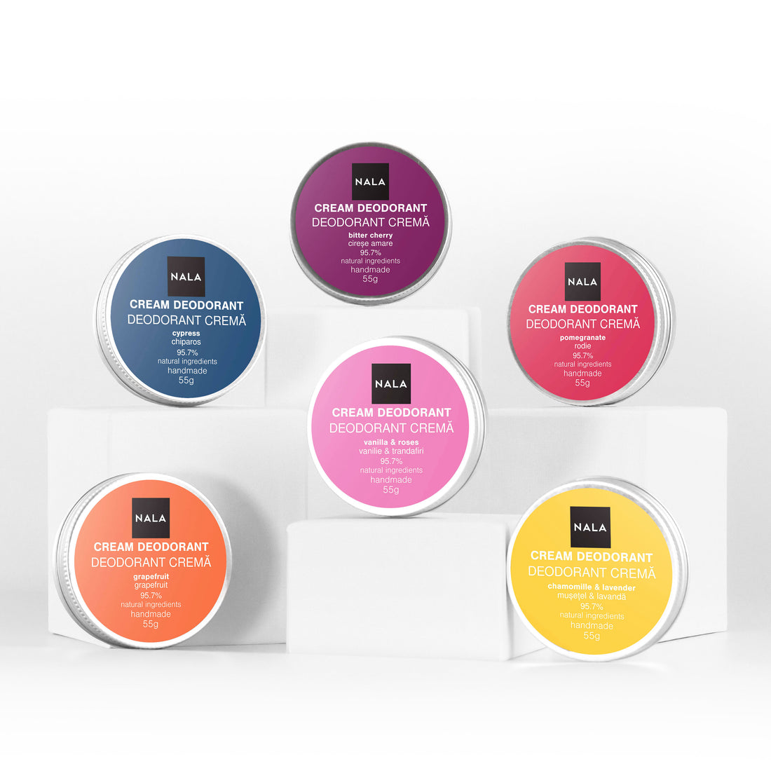 Pack de 6 Desodorantes Naturales - Esencial