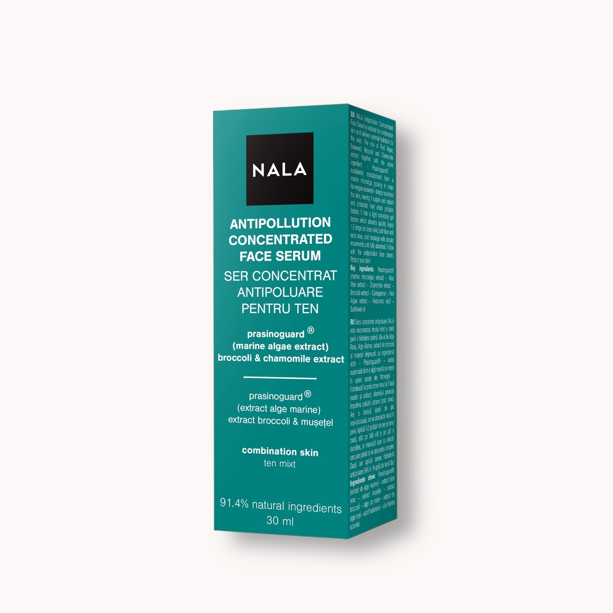 Serum Facial Concentrado Antipolución - Prasinoguard, Brócoli, Camomila