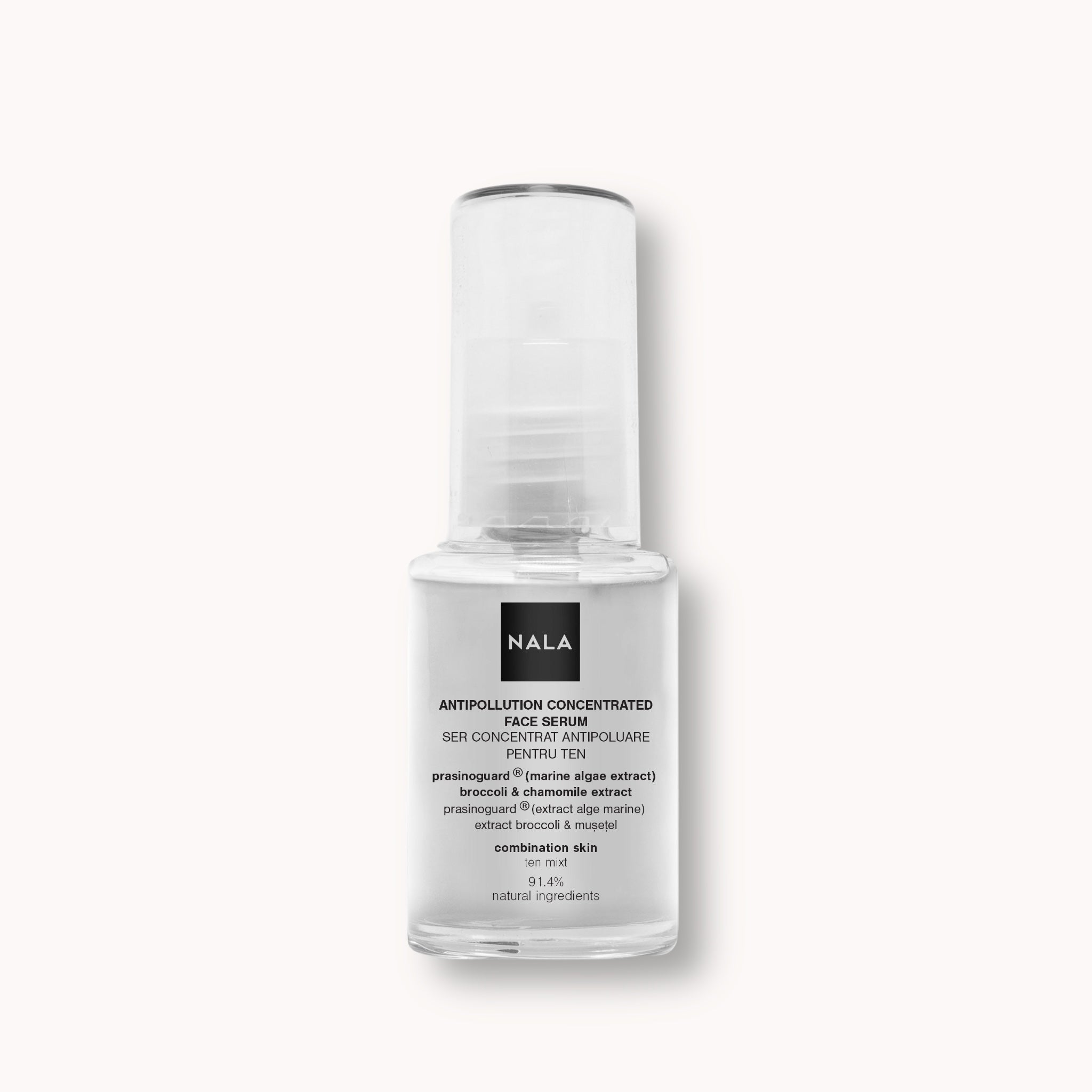 Serum Facial Concentrado Antipolución - Prasinoguard, Brócoli, Camomila